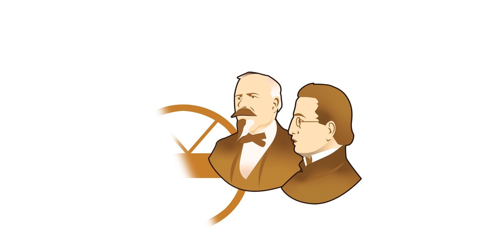 dessin representant Barsanti e MAtteucci