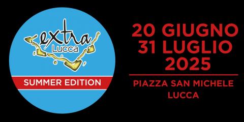 logo della manifestazione extra lucca summer edition 2025